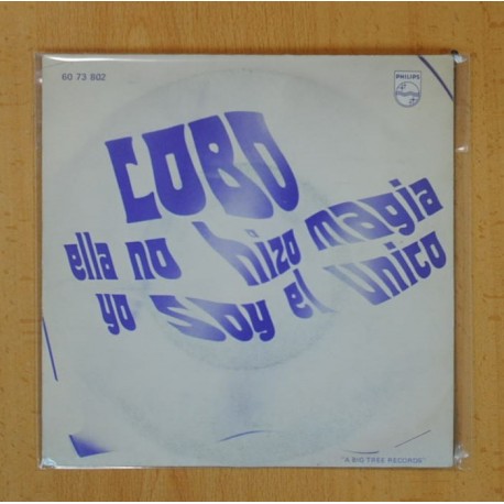 [229351] COBO - ELLA NO HIZO MAGIA / YO SOY EL UNICO - SINGLE