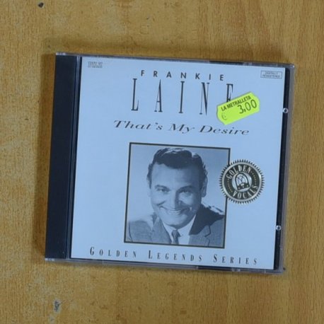 FRANKIE LAINE - THATS MY DESIRE - CD
