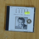 FRANKIE LAINE - THATS MY DESIRE - CD