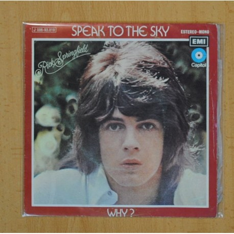 [229397] RICK SPRINGFIELD - SPEAK TO THE SKY / WHY? - SINGLE