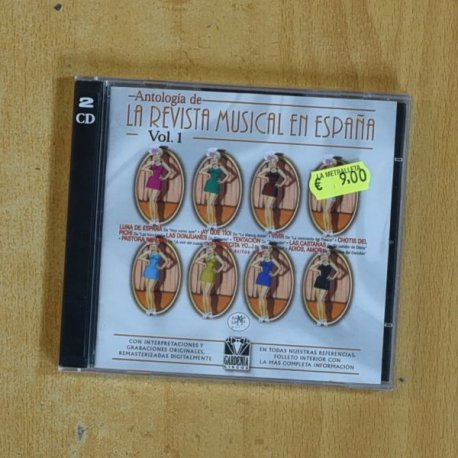 VARIOS - ANTOLOGIA DE LA REVISTA MUSICAL EN ESPAÑA VOL 1 - CD