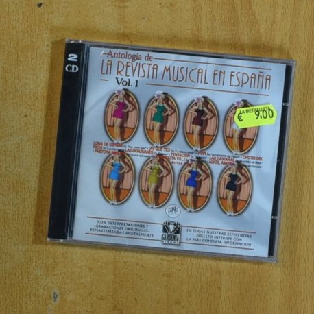 VARIOS - ANTOLOGIA DE LA REVISTA MUSICAL EN ESPAÑA VOL 1 - CD