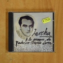 JARCHA - A LA MEMORIA DE FEDERICO GARCIA LORCA - CD