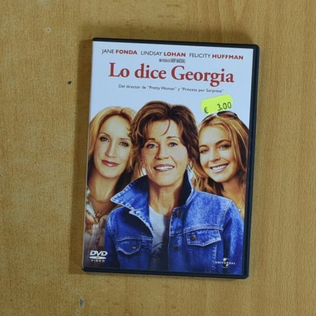 LO DICE GEORGIA - DVD