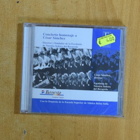 VARIOS - CONCIERTO HOMENAJE A CESAR SANCHEZ - CD
