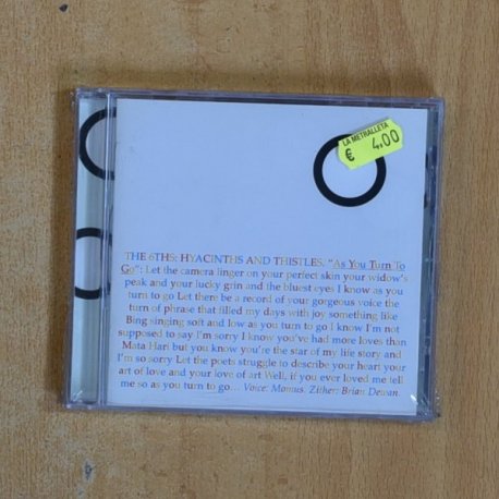 THE 6THS - HYACINTHS AND THISTLES - CD