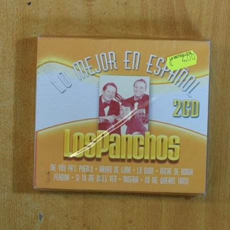 LOS PANCHOS - LO MEJOR EN ESPAÑOL - CD