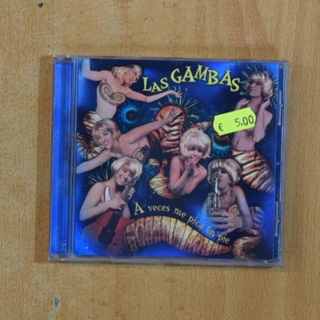 LAS GAMBAS - A VECES ME PICA UN PIE - CD
