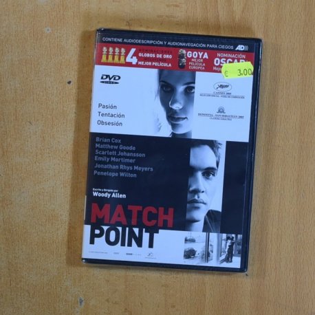 MATCH POINT - DVD