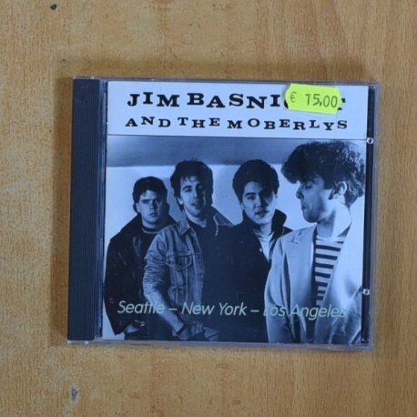 JIM BASNIGHT AND THE MOBERLYS - SEATLE / NEW YORK / LOS ANGELES - CD
