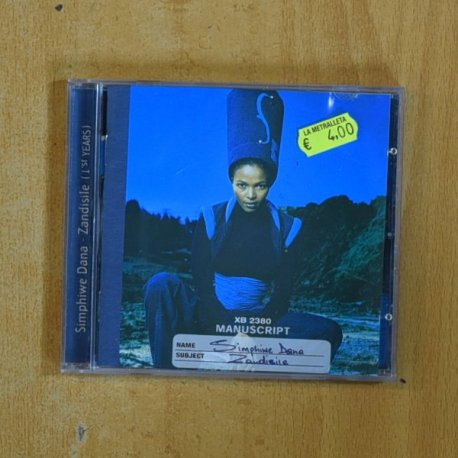 [411300] SIMPHIWE DANA ZANDISILE - MANUSCRIPT - CD