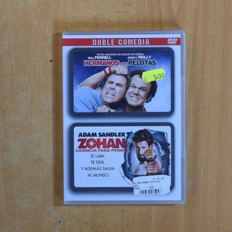 HERMANOS POR PELOTAS / ZOHAN LICENCIA PARA PEINAR - DVD