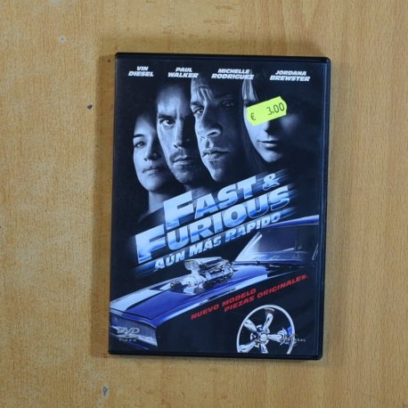 FAST & FURIOUS AUN MAS RAPIDO - DVD