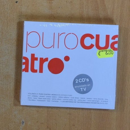 VARIOS - PURO CUATRO - CD