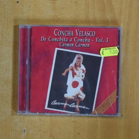 CONCHA VELASCO - DE CONCHITA A CONCHA VOL 3 CAARMEN CARMEN - CD
