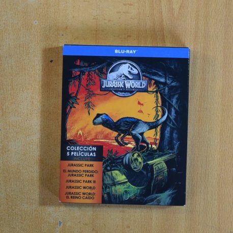JURASSIC WORLD COLECCION 5 PELICULAS - BLURAY