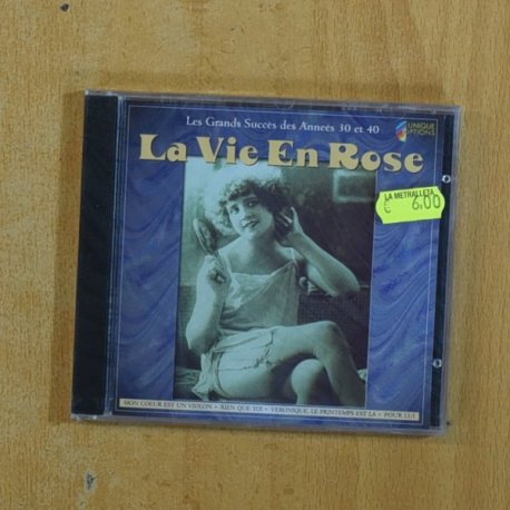 VARIOS - LA VIE EN ROSE - CD