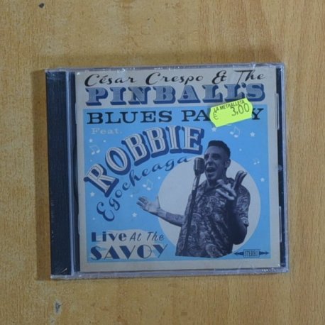 CESAR CRESPO & THE PINBALLS - LIVE AT THE SAVOY - CD