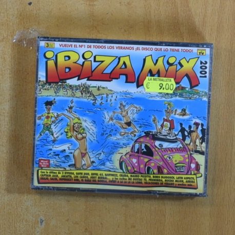 VARIOS - IBIZA MIX 2001 - CD