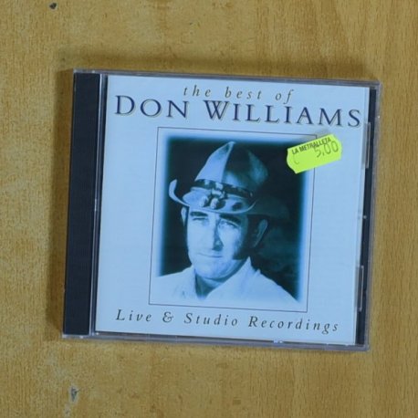 DON WILLIAMS - THE BEST OF DON WILLIAMS - CD