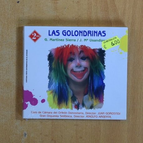 G MARTINEZ SIERRA / J M USANDIZAS - LAS GOLONDRINAS - CD
