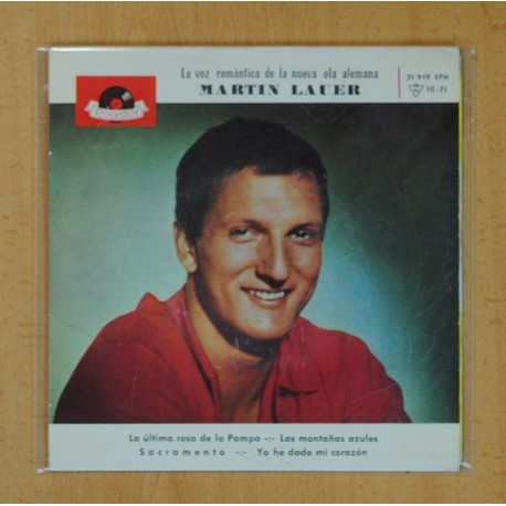 MARTIN LAUER - LA ULTIMA ROSA DE LA PAMPA + 3 - EP