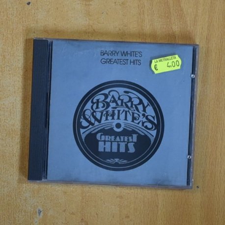 BARRY WHITE - GREATEST HITS - CD
