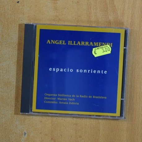 ANGEL ILLARRAMENDI - ESPACIO SONRIENTE - CD