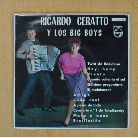 [231899] RICARDO CERATTO Y LOS BIG BOYS - TWIST DE BENIDORM + 11 - EP