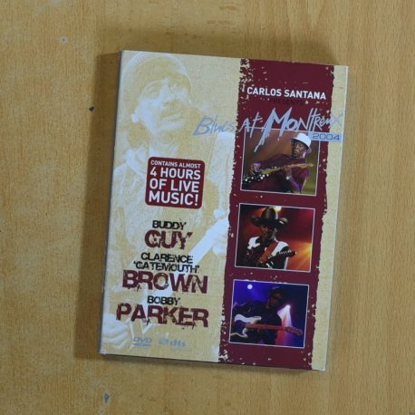CARLOS SANTANA BLUES AT MONTREAUX - DVD