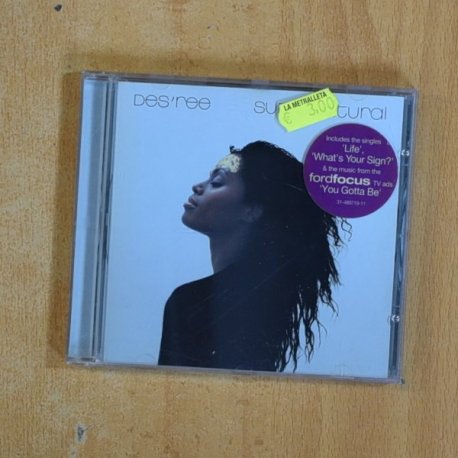 DES REE - SUPERNATURAL - CD