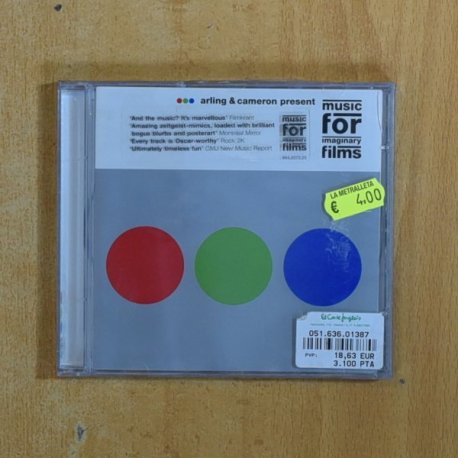 ARLING & CAMERON PRESENT - MUSIC FOR IMAGINARY FILMS - CD
