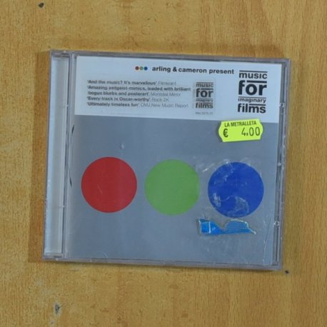 ARLING & CAMERON PRESENT - MUSIC FOR IMAGINARY FILMS - CD