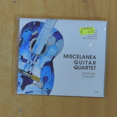 MISCELANEA GUITAR QUARTET - SALZBURG CONCERT - CD