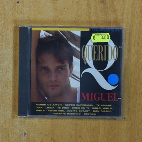 MIGUEL BOSE - QUERIDO MIGUEL - CD