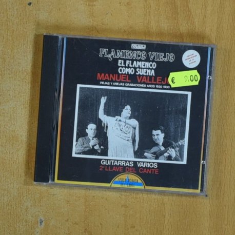 MANUE VALLEJO - FLAMENCO VIEJO - CD