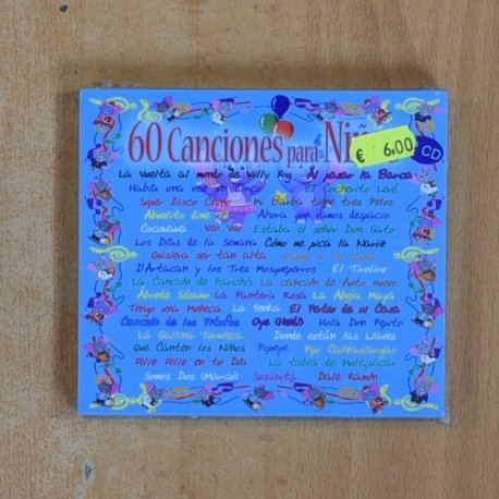 VARIOS - 60 CANCIONES PARA NIÑOS - CD