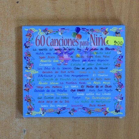 VARIOS - 60 CANCIONES PARA NIÑOS - CD