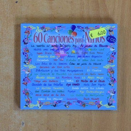 VARIOS - 60 CANCIONES PARA NIÑOS - CD
