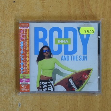 INNA - BODY AND THE SUN - CD ED JAPONESA
