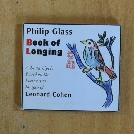 PHILIP GLASS - BOOK OF LONGING - CD