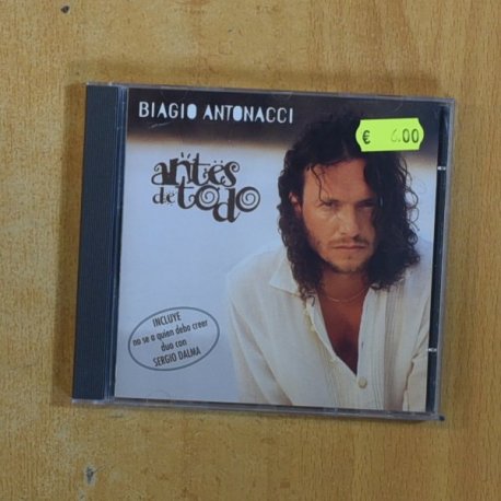 BIAGIO ANTONACCI - ANTES DE TODO - CD