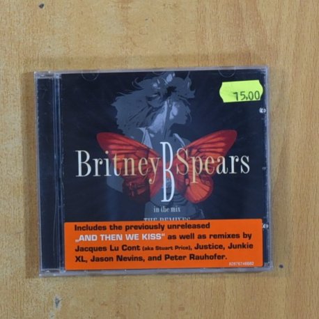 BRITNEY SPEARS - IN THE MIX THE REMIXES - CD