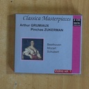 ARTHUR GRUMIAUX / PINCHAS ZUKERMAN - BEETHOVEN / MOZART / SCHUBERT - CD
