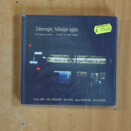 [413927] VARIOS - ZAHARREGIA TXIKIEGIA AGIAN - CD