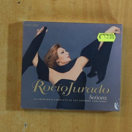 ROCIO JURADO - SEÑORA LA ANTOLOGIA COMPLETA DE SUS GRANDES CANCIONES - CD
