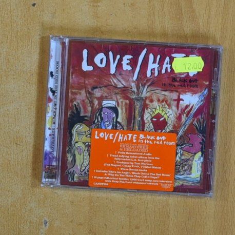 LOVE / HATE - BLACKOUT IN THE RED ROOM - CD