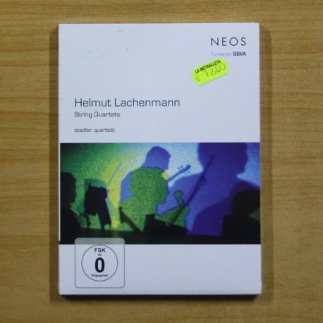 [1024795] HELMUT LACHENMANN - STRING QUARTETS - CD