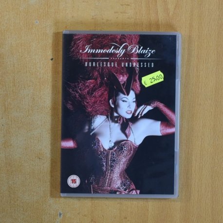 [414885] IMMODESTY BLAIZE BURLESQUE UNDRESSED - DVD
