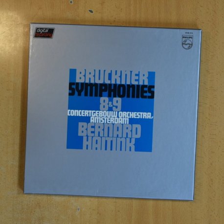 [414956] BRUCKNER - SYMPHONIES 8 & 9 - BOX 3 LP + LIBRETO